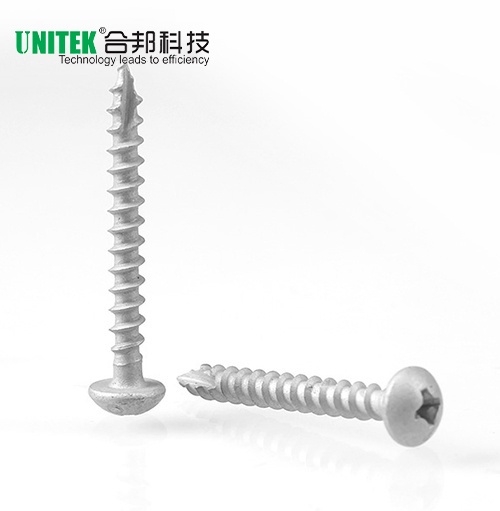 盘头十字槽纤维板钉